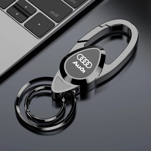 Audi car genuine keyring - keyring, metal