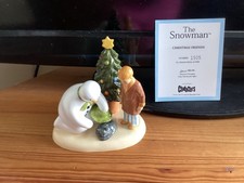 Coalport snowman christmas - coalport,