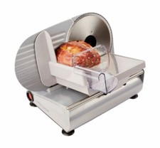 Andrew James AJ000034 Electric Food & Meat Slicer - Silver - Boxed NEW