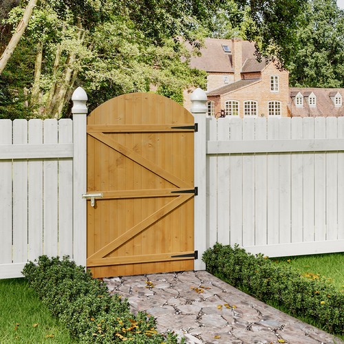 Decorative wooden garden - decorative, gate