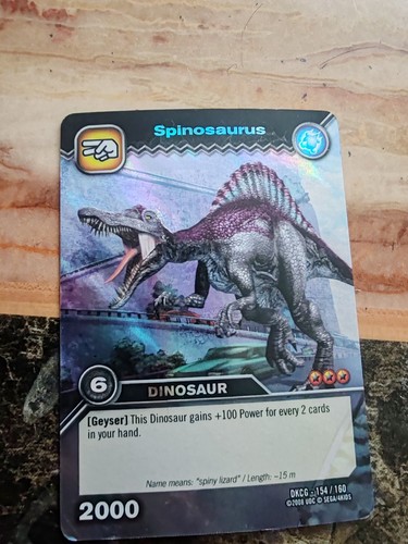 Sega dinosaur king arcade - dinosaur, card