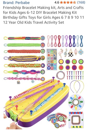Friendship bracelet making kit - friendship,
