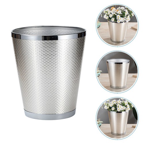 Bathroom wastebasket trash bin - trash,