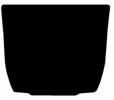 FITS AUDI TT MK1 1999-2006 TAILORED BLACK CARPET BOOT MAT LINER