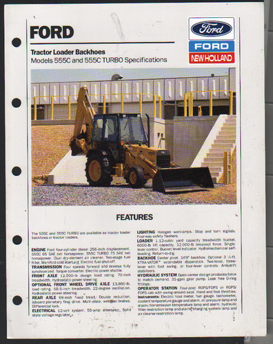 1990 ford 555c - ford, turbo