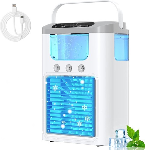 Desktop air cooler with 600ml - desktop,