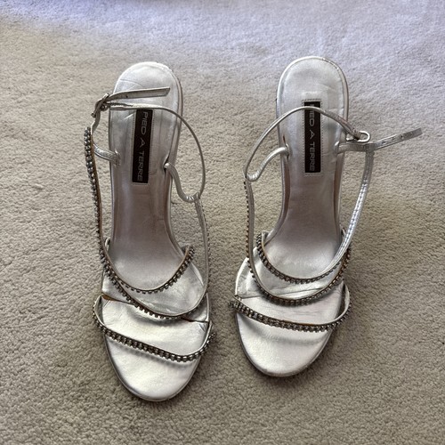 Pied terre sandals silver - à,