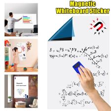 Magnetic Whiteboard Paper 45 x 60/80/90/100cm DIY Self-Adhesive Dry Erase Board