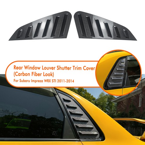 Carbon look rear - look,