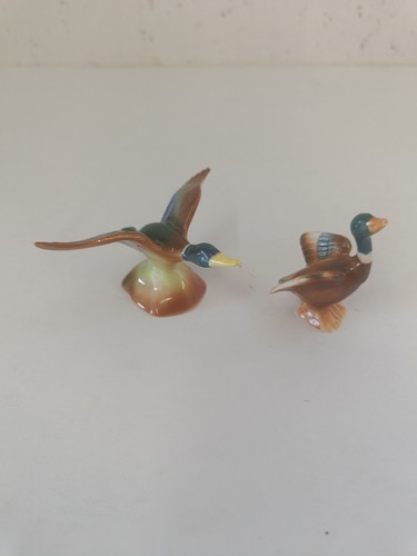 Beswick mallard ducks - mallard, x2