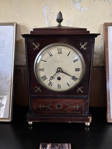 Regency bracket clock - clock, fusee