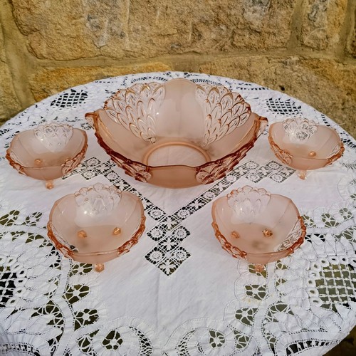 Stolzle art deco dessert - dessert, bowl