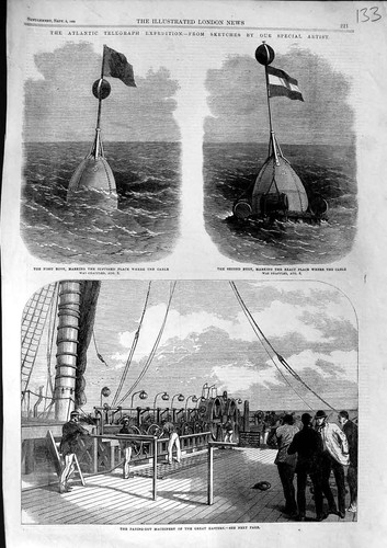 Old antique print 1865 - old,