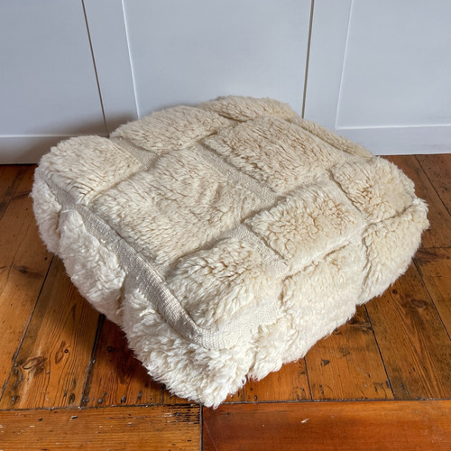 Vintage kilim floor cushion - kilim,