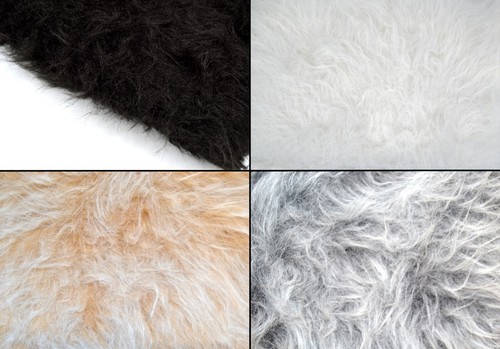 Long pile faux fur - pile,