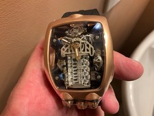 NEW INVICTA X MONTRES PRESTIGE V-12 ENGINE BLOCK AUTOMATIC MODEL MPW 160 WOW!!!