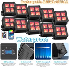 Waterproof RGBWA+UV LED PAR