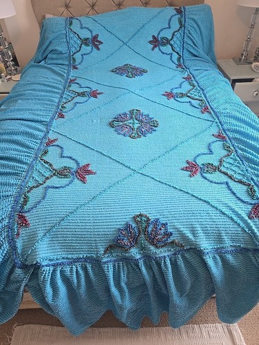 Vintage candlewick chenille - vintage,