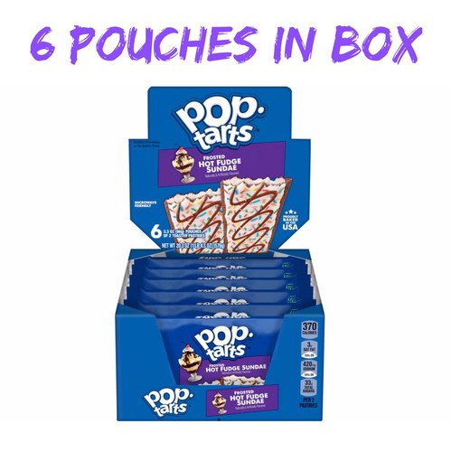 Pop tarts frosted hot fudge - tarts,