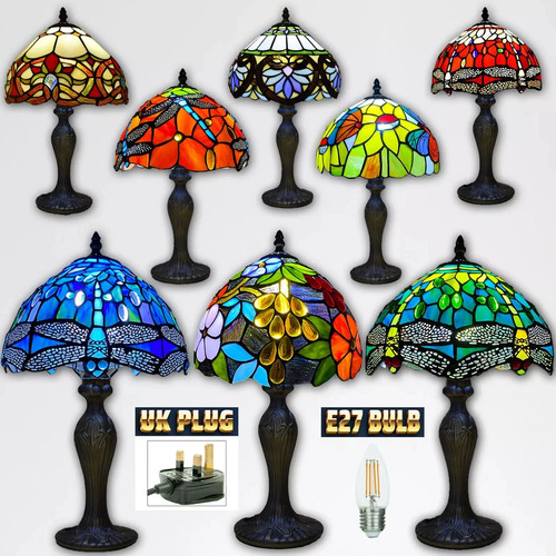 Tiffany style table - tiffany, lamp