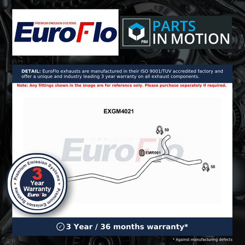 Exhaust pipe fits vauxhall - pipe,