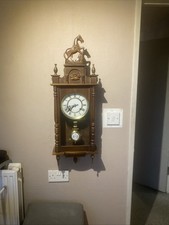 Vintage Regulator Wall Clock