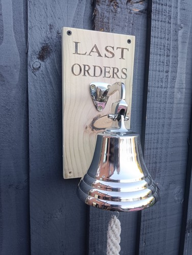 Personalised last orders bell - last,