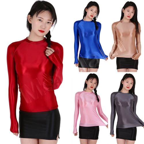 Womens shiny satin glossy - womens,