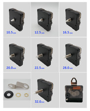 Quartz Movement Silent Wave Your Choice for DIY, Wall Clock No Ticking Quiet Long New