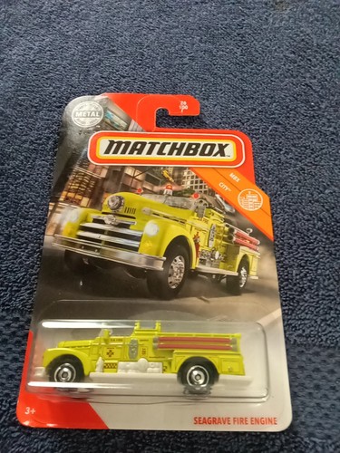 Matchbox seagrave fire engine - ,