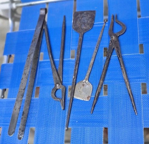 Antique hand forged iron - antique,