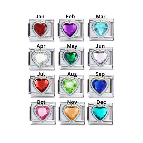 Birth stone gem - stone, charm