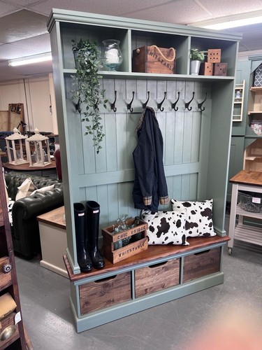 Boot room bench drawer - room,