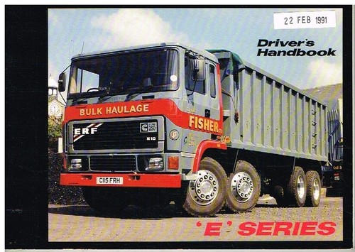 Erf series rigid truck - e,