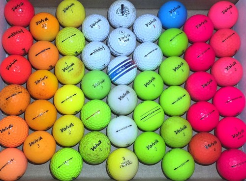 Volvik color golf balls 50 - color,