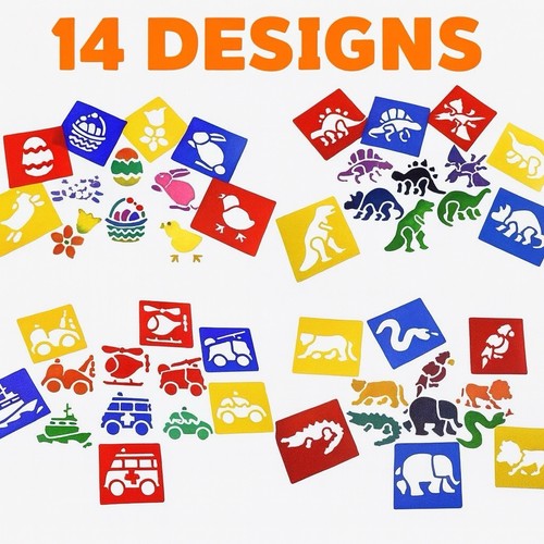 Kids craft stencils - craft, pack