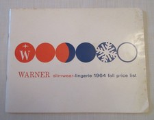 1964 Warner Lingerie-Slimwear