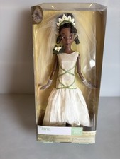 Official Disney Store Tiana Wedding Dress Classic Doll NIB 💚