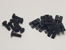 8x STAINLESS GRILLE FIX SCREWS CLIPS MK3 FORD CAPRI 280 2.8I 2.0S 3.0S MK2 GRILL