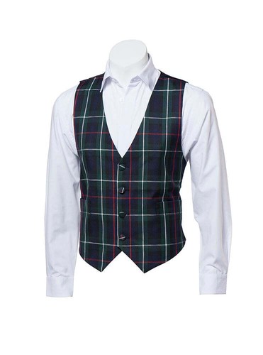 Mackenzie tartan waistcoat - mackenzie,
