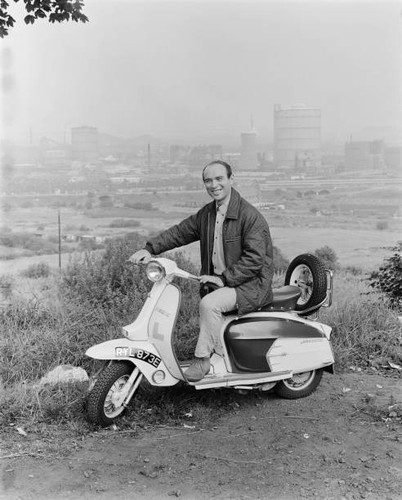 Ken campbell posed seated - ken, on