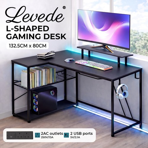 Levede gaming desk - gaming,