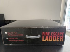 Thomas glover & company 15 Ft Fire Escape Ladder for 2-Story Emergency
