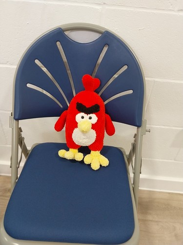 Handmade crochet angry - crochet, birds