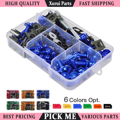 Complete fairing bolts kit - complete,