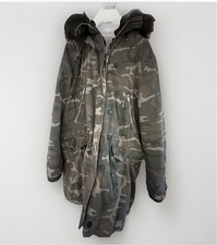 Zara Vintage Camo Fur Lined