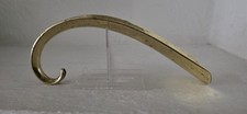 VINTAGE BRASS SHOE HORN. RAMS
