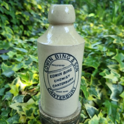 Antique stoneware chemist - stoneware,