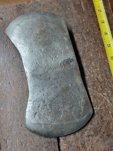 Old double bit - head, marked