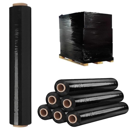 Black pallet wrap stretch film - pallet,